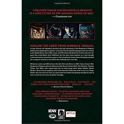 Комикс Stranger Things and Dungeons & Dragons